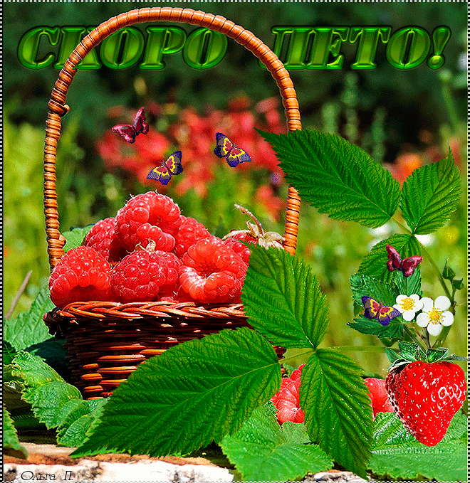 Яркая картинка скоро лето Картинки Лето