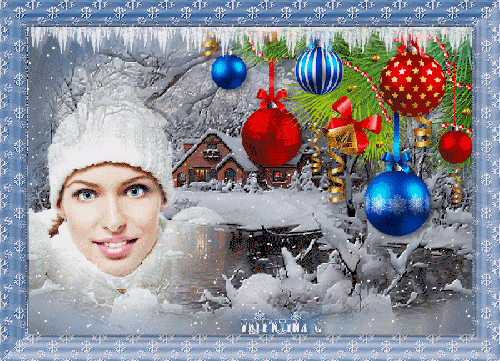 НОВОГОДНЯЯ ОТКРЫТКА-АНИМАЦИЯ